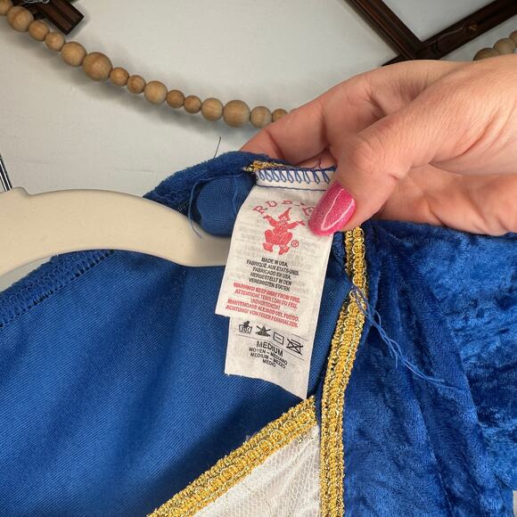 Rubies Costumes Juliet Blue Velvet Dress - Picture 6 of 7